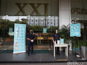 Persiapan Bioskop XXI Jakarta untuk Buka Kembali
