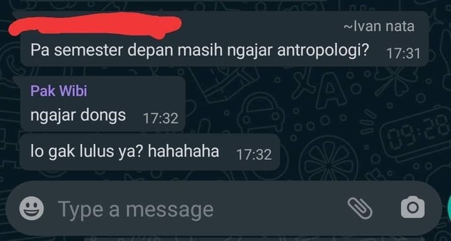 Baru nanya sudah langsung di judge. Sungguh kasian.. Foto: Twitter/@txtdaripelajar