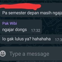 Baru nanya sudah langsung di judge. Sungguh kasian.. Foto: Twitter/@txtdaripelajar