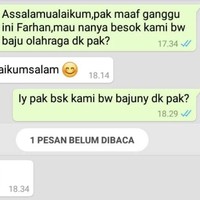 Kalau dijawabnya cuma pakai emoticon senyum gini kira-kira maksud si Bapak apa ya? Foto: Twitter/@txtdaripelajar