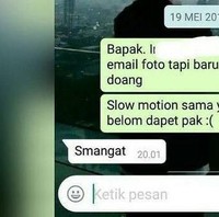 Niatnya sih merayu si Bapak biar bisa dapet tambahan waktu atau tugasnya diringankan. Tapi jawabannya malah begini. Yasudahlah seenggaknya udah disemangatin. Foto: Instagram/@drama.kampus