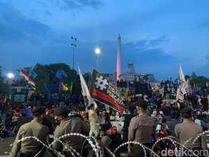 Ini Penyebab Massa Demo Omnibus Law di Surabaya Tak Sampai 15 Ribu