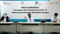 Guna mendukung kemandirian dan ketahanan energi nasional, PLN meluncurkan Gerakan Konversi Satu Juta Kompor Elpiji ke Kompor Induksi. Peluncuran secara simbolis dilakukan langsung secara daring oleh Direktur Utama PLN, Zulkifli Zaini, dalam rangkaian Hari Listrik Nasional ke-75, Selasa (27/10).  Istimewa/Dok. PLN.