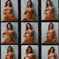 Inilah sejumlah aksi Emily Ratajkowski di depan kamera saat mengumumkan kehamilannya. Bayi yang dikandungnya merupakan anak pertama buah cinta perempuan 29 tahun tersebut dengan sang suami Sebastian Bear-McClard. Mereka menikah pada 2018. (Foto: Vogue/Cassblackbird)