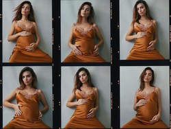 5 Potret Seksi Emily Ratajkowski Umumkan Kehamilan Pertama