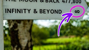 Lemniscate, simbol infinity. Simbol ini adalah salah satu dari beberapa kurva berbentuk angka delapan dalam geometri aljabar. Foto: Istimewa/BrightSide
