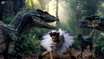 Jurassic Park. Foto: Instagram/pixelfaker