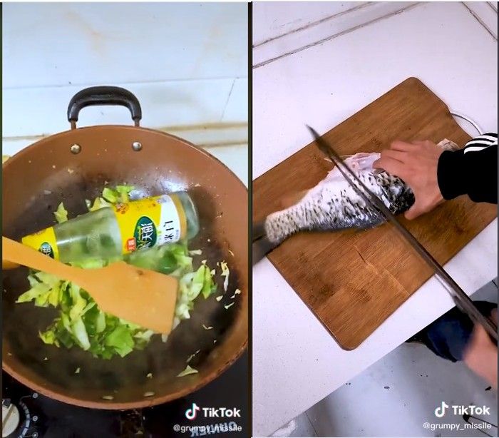 Gokil! 5 Orang Ini Masak Pakai Alat-alat Bangunan