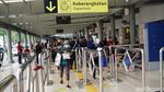 Jelang Libur Panjang Penumpang Kereta Api Naik