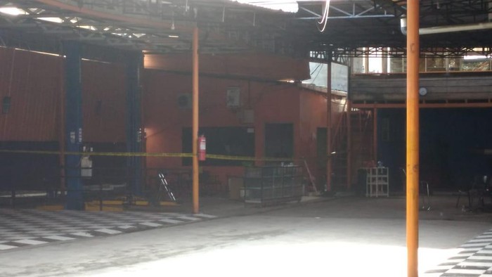 Lokasi penembakan polisi di Medan (Datuk-detikcom)