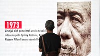 Affandi adalah perupa penting dan berpengaruh dalam perkembangan seni rupa modern Indonesia. Foto: Pradita Utama/ detikcom