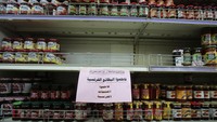 Boikot barang Prancis saat ini juga sedang berlangsung di beberapa negara Arab, termasuk oleh supermarket di Qatar dan Kuwait, dengan seruan untuk menolak produk Prancis di beberapa negara lainnya. AP Photo/Hani Mohammed  