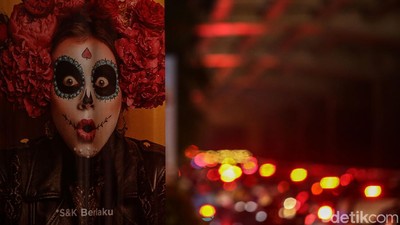 Penampakan Antrean Panjang Kendaraan di Kalimalang Bekasi