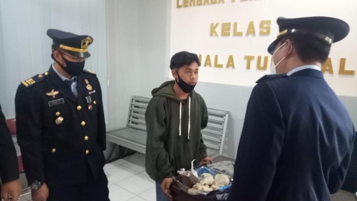 Penyelundupan sabu di dalam pempek kapal selam ke Lapas Kuala Tungkal di Jambi digagalkan (dok Ditjen Pas)