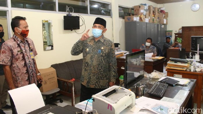 Pj Bupati Sidoarjo sidak sejumlah perkantoran