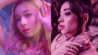 Begini kalau foto Nikita Willy dan Winter aespa disandingkan. Mirip? (Foto: dok. Instagram @nikitawillyofficial94/SM Entertainment)