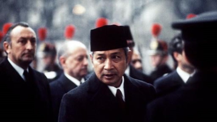 Presiden ke-2 Soeharto Portrait dated 1970's of Indonesian President Mohamed Suharto. (Photo by - / AFP)