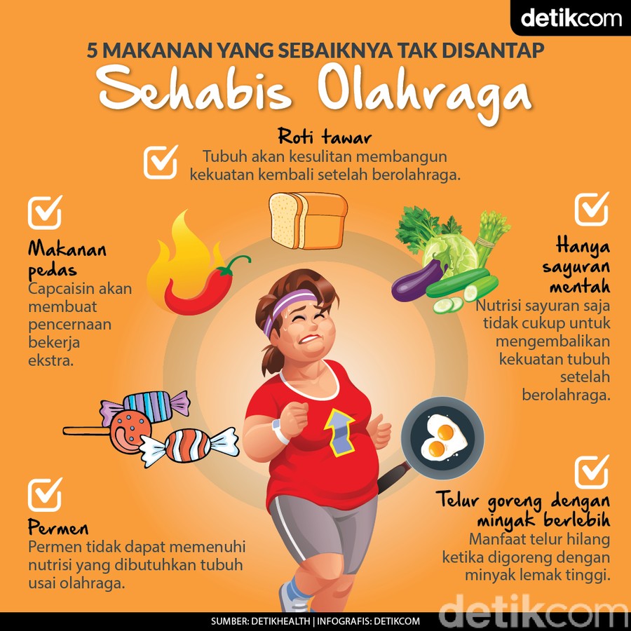 Stop! Makanan Ini Sebaiknya Tak Disantap Sehabis Olahraga Stop! Makanan Ini Sebaiknya Tak Disantap Sehabis Olahraga