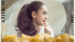 Gaya Fashionable Asila Maisa Fatihah saat Makan Mie dan Es Krim