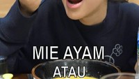 Ada banyak momen kulineran seru gadis cantik kelahiran tahun 2006 ini. Salah satunya momen saat makan mie ayam ini. Foto: Instagram @therealasilamaisa