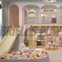 Desain ruang bermain untuk sang anak, Briell, itu sempat beberapa kali mengalami perubahan. Momo dan sang suami menginginkan ruang bermain anaknya itu memiliki konsep yang colorfull. Foto: YouTube/Momo Youtube Channel