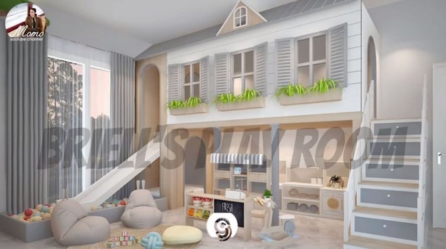 Musisi pemilik nama asli Narova Morina Sinaga baru saja membocorkan desain ruang bermain anaknya yang super mewah melalui channel YouTube miliknya. Dalam video berjudul Bocoran Design Play Room Briell Biar Gak Usah ke Mall itu Momo menjelaskan apa saja yang nantinya akan ada di ruang bermain sang anak. Foto: YouTube/Momo Youtube Channel