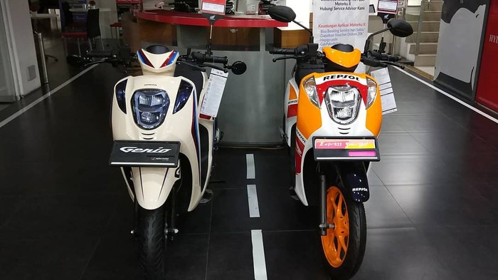 Honda Genio dengan livery Repsol MotoGP Honda Genio dengan livery Repsol MotoGP