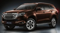 Dari segi eksterior, Isuzu MU-X punya tampang yang beda dengan D-Max. Lampu utama Isuzu MU-X juga terlihat ramping cenderung tajam. Dari segi muka, sudah lain cerita, Isuzu MU-X kini tak lagi D-Max yang menggunakan atap penuh. Grille-nya nampak lebih kecil dari generasi sebelumnya. Foto: Isuzu