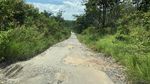 Jalan Provinsi di Lampung Rusak Parah
