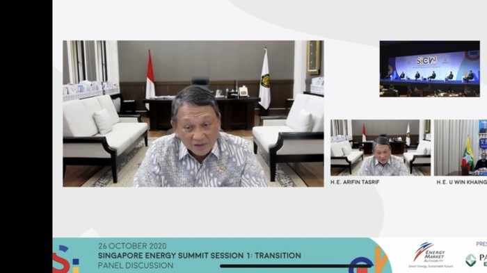 Menteri ESDM Arifin Tasrif