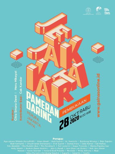 Pameran JE|JAK|KARTA Digelar di Galeri Nasional Indonesia mulai 28 Oktober 2020