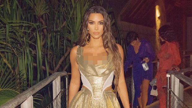 pesta ulang tahun Kim Kardashian