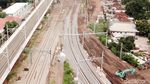 Potret Terkini Proyek Double Track KA Manggarai