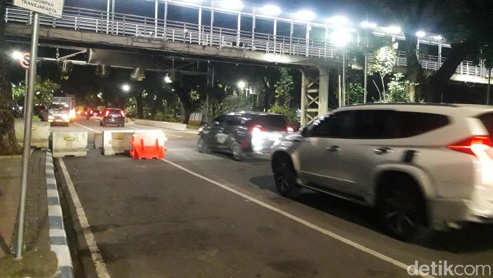 Situasi di Jalan Medan Merdeka Barat, Jakpus.
