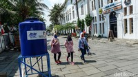 Sepinya Kota Tua dirasakan sejak pandemi Corona merebak.