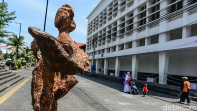 Suasana Kota Tua di Hari Pertama Libur Cuti Bersama