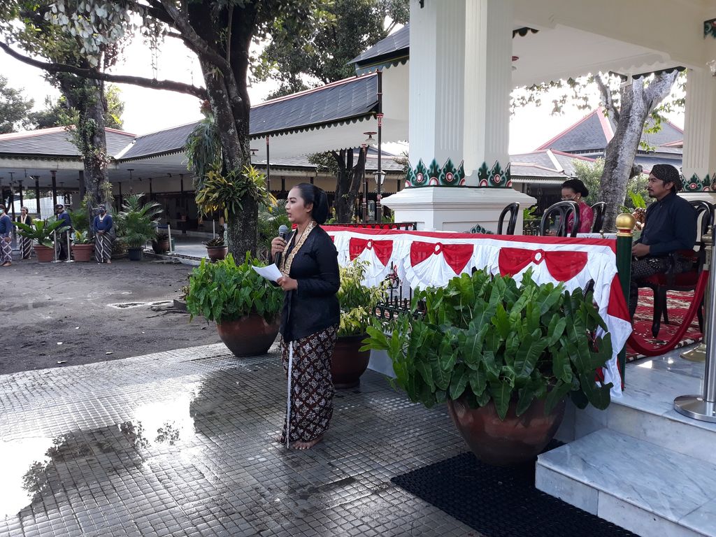 Suasana launching Album Gendhing Gati Volume 2 oleh KHP Kridhomardowo Karaton Ngayogyakarta Hadiningrat.