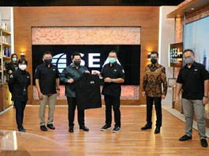 Erick Thohir dan Wishnutama Launching Kanal Berita Anak Usaha Telkom