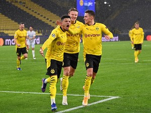 Hasil Liga Champions Grup F: Dortmund Menang, Lazio Imbang