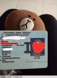 fotoinet tanda tangan ktp lucu dan ribet