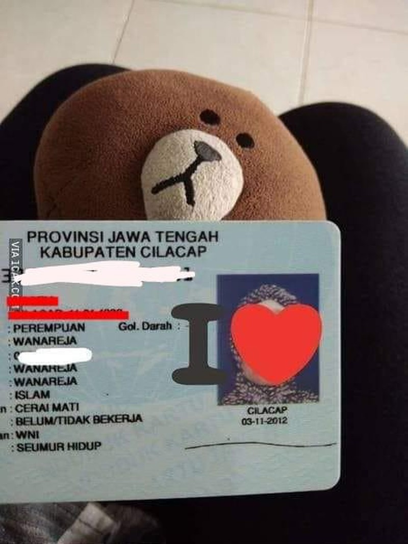 fotoinet tanda tangan ktp lucu dan ribet