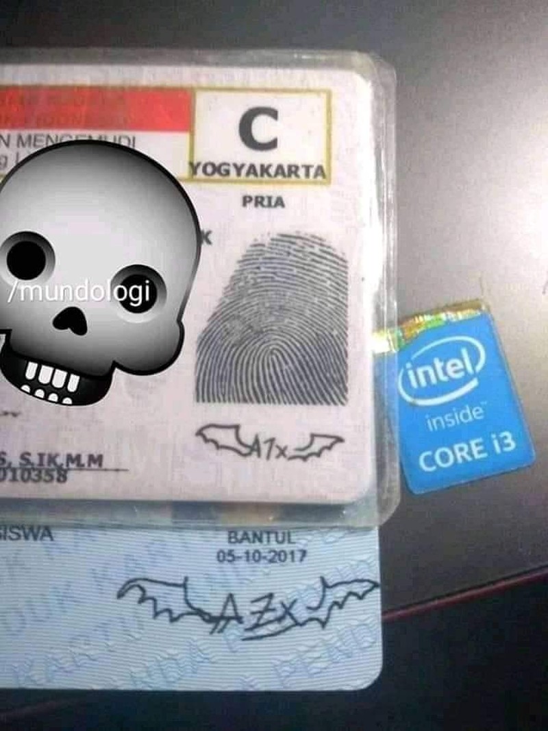 fotoinet tanda tangan ktp lucu dan ribet