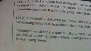 Gampang ditiru nih tanda tangannya. Foto: Dok. Facebook