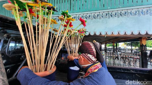 Perayaan Grebeg Maulud di Keraton Jogja, Kamis (29/10).