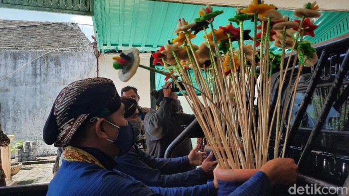 Perayaan Grebeg Maulud di Keraton Jogja, Kamis (29/10).
