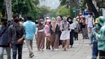 Libur Hari Kedua, Kota Tua jadi Pilihan Liburan Warga Jakarta