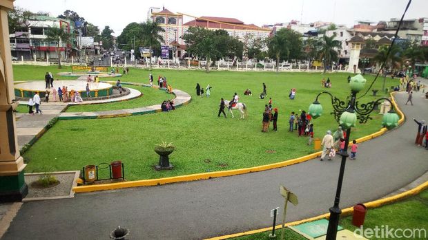 Suasana Medan, Kamis (29/10).