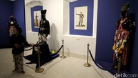 Pameran temporer Adhyatmaka bertajuk Sang Adiwira: Sri Sultan Hamengku Buwono II itu digelar di kompleks plataran kedhaton Keraton Yogyakarta. Pius Erlangga/Detikcom.