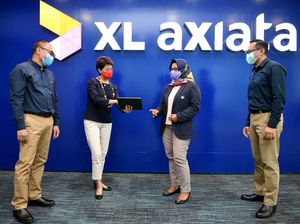 XL Axiata Raup Pendapatan Rp 6,75 Triliun