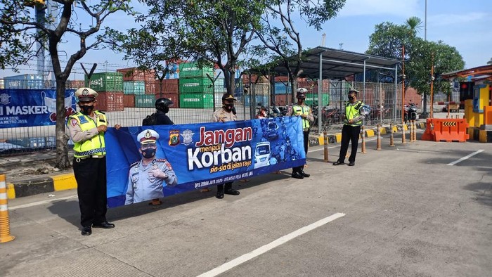 Operasi Zebra Jaya Polres Pelabuhan Tanjung Priok